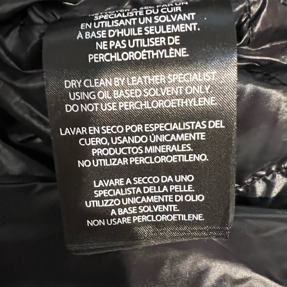 Mackage Houndstooth Down Jacket with Sherpa Collar - Picture 6 of 13